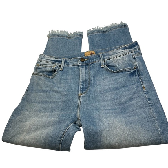 DRIFTWOOD Candace Cropped Raw Hem Jeans Sz 29 - Picture 6 of 13